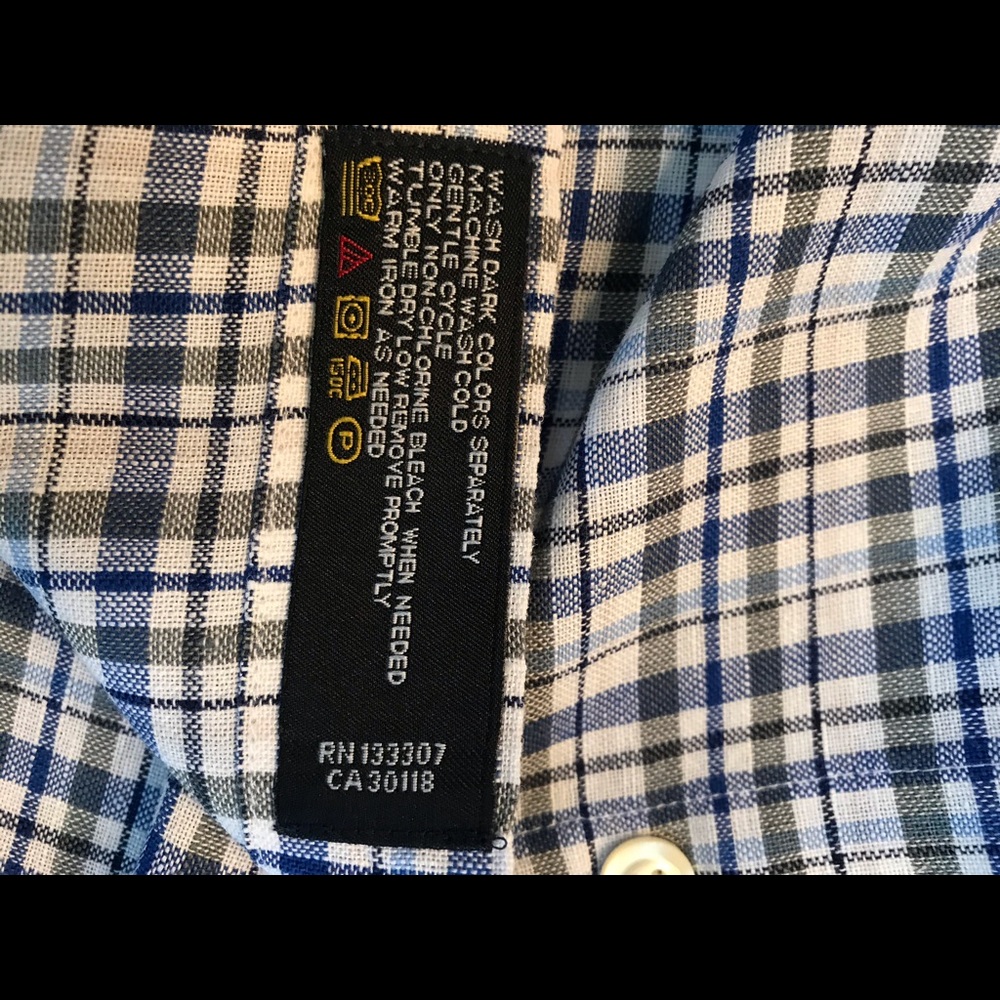 Men’s Nautica Classic Fit Cotton Shirt 17 - Picture 4 of 4